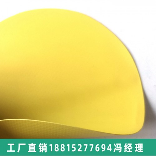 0.45mm重型防化服防护服用氯丁橡胶+涤纶布 PVC夹网防护服用面料布图3
