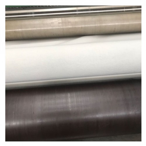 长丝短丝土工布 短纤涤纶丙纶土工布 白色黑色灰色绿色无纺土工布图3