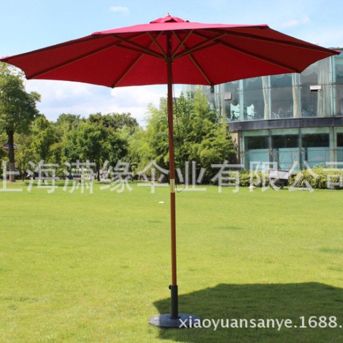潇缘伞 订做与24骨上海伞 涤纶布 带转向摇头 配大理石底座图4