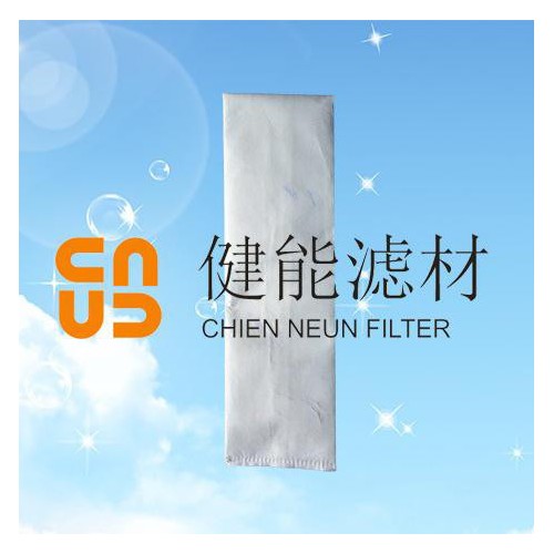 健能滤材专业制造涤纶除尘布袋  除尘滤袋 除尘滤布图2