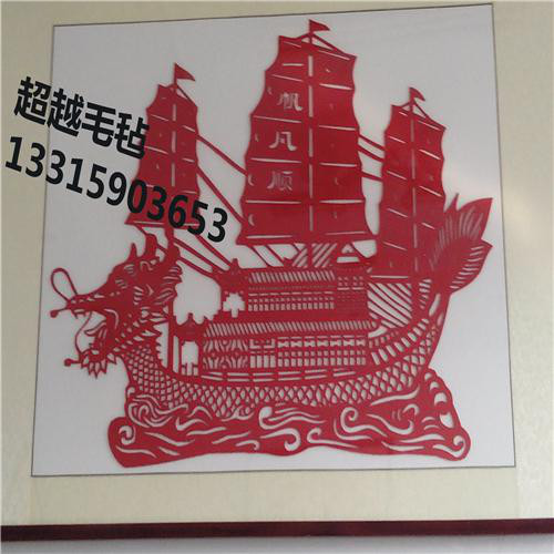 供应针刺涤纶无纺布灯笼 激光刻花毛毡 定做毛毡包 彩色无纺布 杯垫 餐垫 工业毛毡 针刺无纺布图2