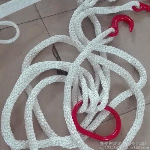 船舶缆绳 尼龙绳生产厂家 涤纶起重吊绳规格参数 安全绳分类 吊装绳使用说明图1