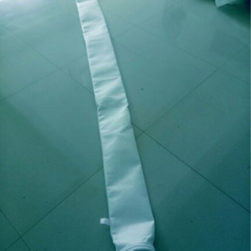 河北鑫盛源133mm*2550mm 除尘布袋厂家批发涤纶针刺毡布袋水泥厂粉尘布袋过滤袋图6
