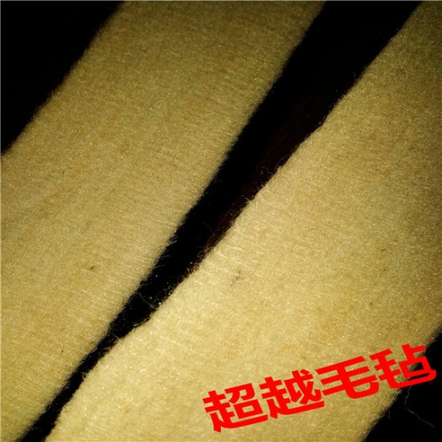 供应180-6000Ｇ超越毛毡布 针刺涤纶毡 加厚高密度工业用布  针刺无纺布PP餐垫 无纺布袋 防寒毛毡 机械毛毡图6