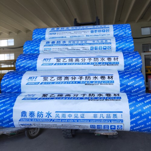 金鼎泰 聚乙烯防水卷材厂家供应聚乙烯丙纶防水卷材涤纶防水卷材TS地下室防水布图3