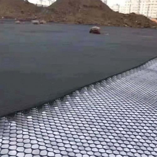【海南土工布厂家】批发复合涤纶长丝土工布 道路工程白色无纺土工布图1