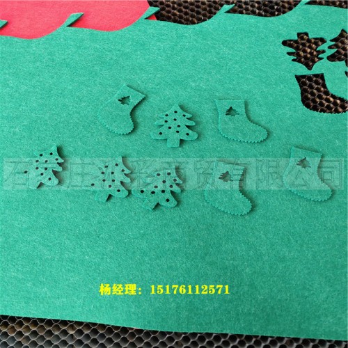 供应pet聚酯针刺无纺布 化纤毛毡布polyester felt 彩色涤纶戟绒布 黑色白色不织布图2