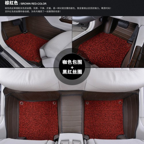 供应汽车脚垫 DIY脚垫 车箱垫 汽车内饰毛毡 订制坐垫 汽车用品用热熔毡隔热隔音毡布 汽车隔热垫 针刺涤纶毡图2