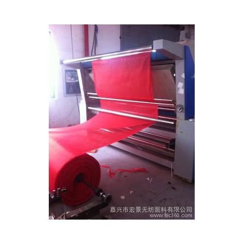 供应宏景HJWF涤纶浸渍无纺布图1