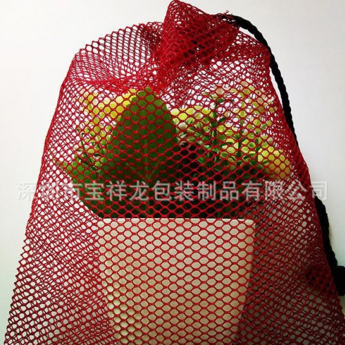 大量 涤纶网袋 涤纶网布袋 移动电源高尔夫球网袋 可定做尺寸图2