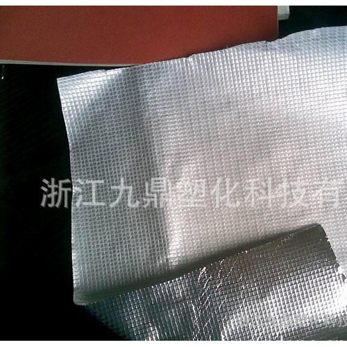 防火铝箔高强度涤纶丝布 阻燃涤纶丝 阻燃铝箔布图3