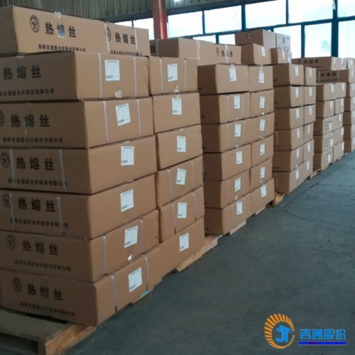 110度热熔丝低熔点涤纶丝飞织鞋面图8