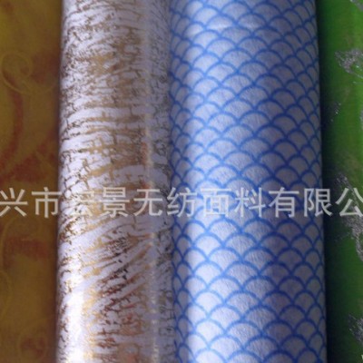 涤纶浸渍印花无纺布.清洁布