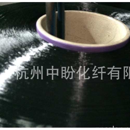 专业生产   大有光 异形 150D/48F 特黑色 涤纶长