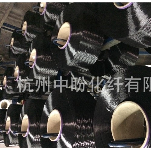 专业生产   大有光 异形 150D/48F 特黑色 涤纶长图2