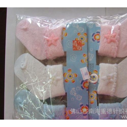 婴儿袜 涤纶袜子 外贸原单图2