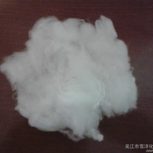 供应雪洋化纤特白仿大化1.5D*38mm涤纶短纤