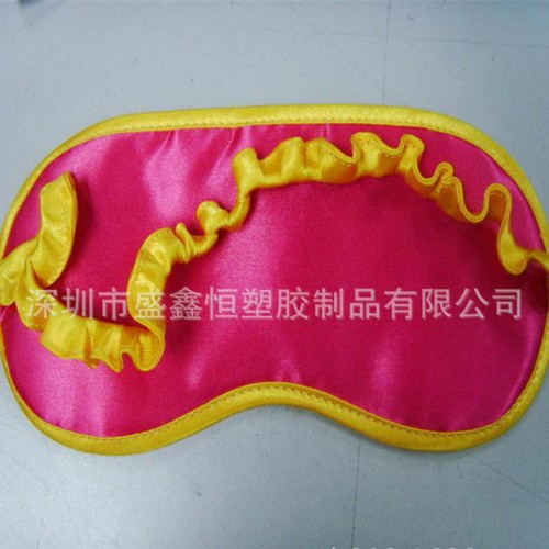 单个产品OPP袋包装涤纶布眼罩图2