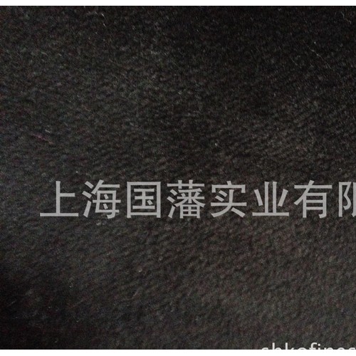 烫金麂皮绒复合涤纶小毛皮  火焰复合可干水洗图3