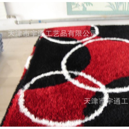 大量家用涤纶南韩丝韩国丝地毯批发,欢迎选购图2