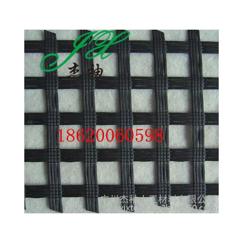 杰袖 JXDLJB-20,20KN涤纶经编土工格栅批发图2