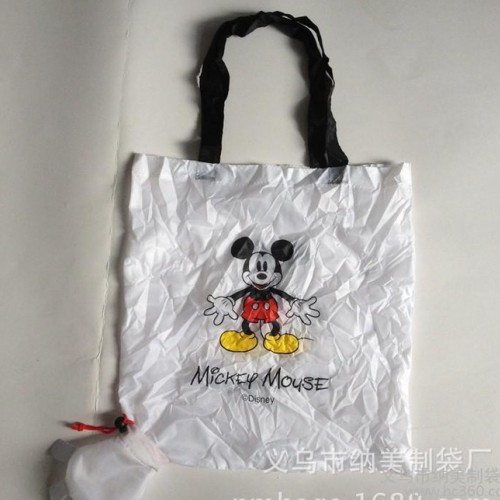 迪斯尼Mickey mouse手提礼品袋 手掌造型米**涤纶图1