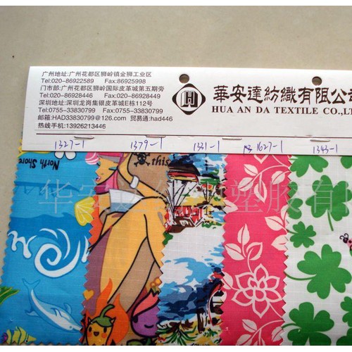 印花料 600d印花 涤纶布  印花布图3