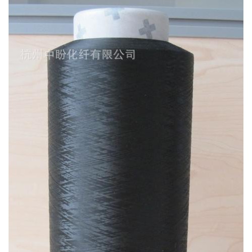 专业生产  涤纶DTY 低弹丝 150D/48F 特黑色 有