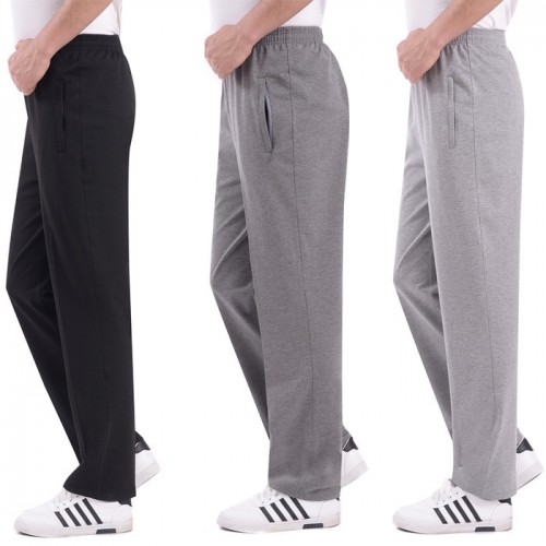 品牌运动服批发秋冬中老年纯棉运动裤长裤批发男式运动服装承接定做图2