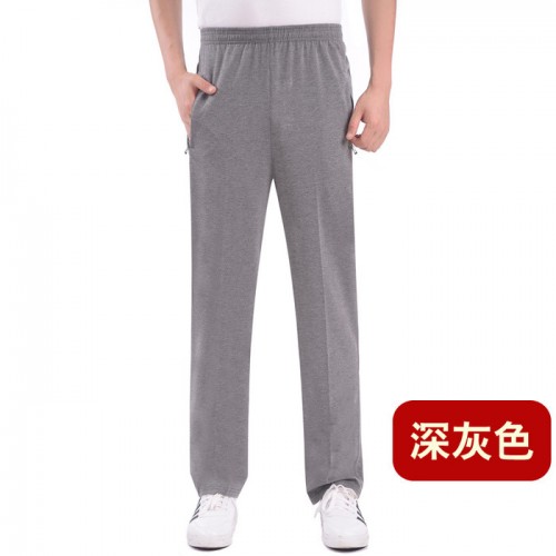 品牌运动服批发秋冬中老年纯棉运动裤长裤批发男式运动服装承接定做图5