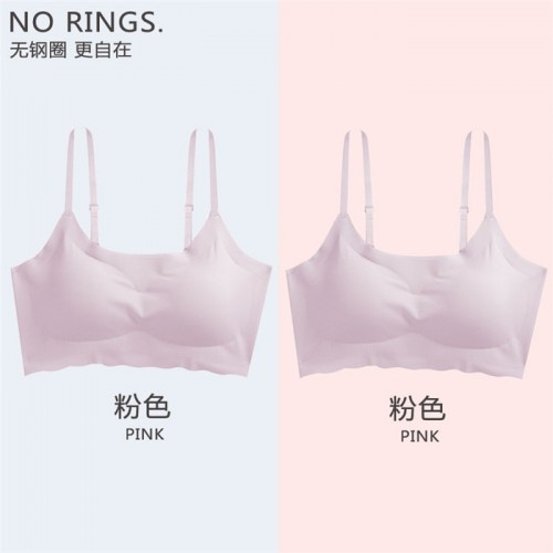 无钢圈女安心瑜伽跑步运动睡眠孕妇小胸聚拢调整型内衣新款文胸 无痕母乳喂养胸罩 孕妇内衣图3
