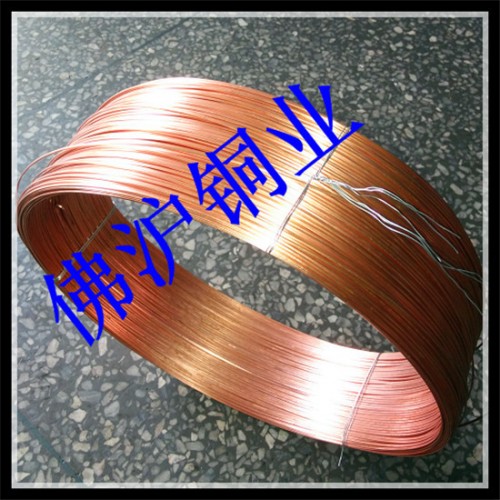 供应T2紫铜压扁线 紫铜拉链扁线 红铜导电扁丝 文胸不锈钢扁丝 1*3 1*4 1*5 紫铜扁线图6