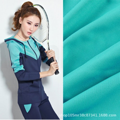 **涤丝氨纶拉架 健康布 运动服职业装 夹克校 南韩丝双面布图3
