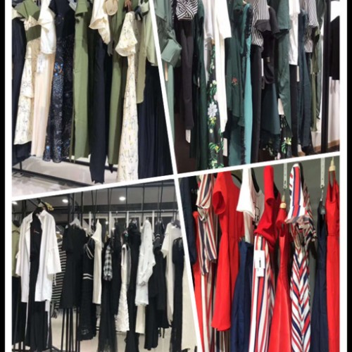 品牌女装依熏折扣批发 服装尾货清仓甩货图5