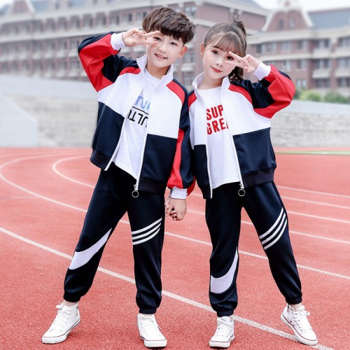 红塔校服  校服定做厂家 运动校服 运动服图4