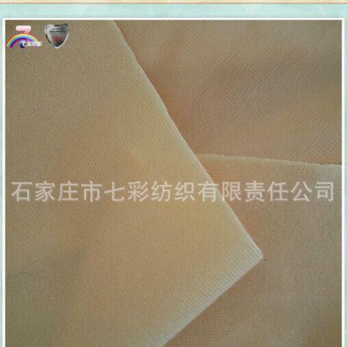 **推荐 米色单面起圈绒布 加密阻燃起绒布 纯色包边涤纶起绒图2