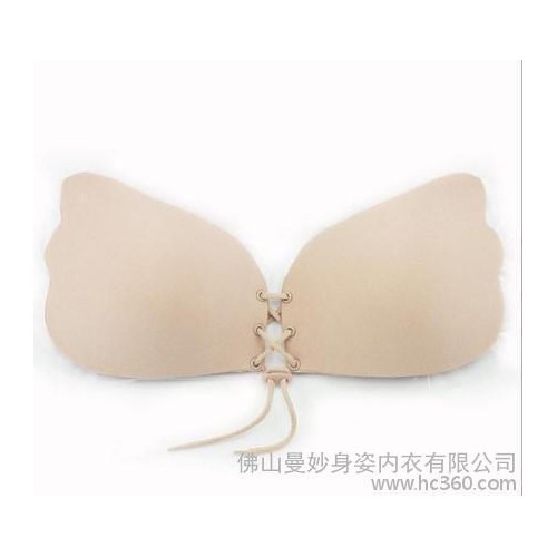 超聚拢胸贴小胸硅胶拍婚纱隐形文胸、夏季文胸图2