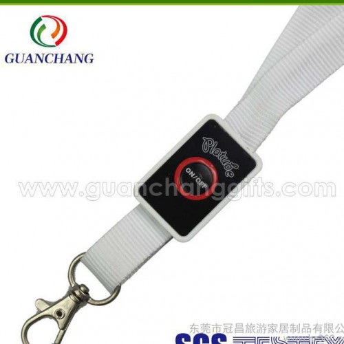 专业订制 涤纶手机挂绳LED发光吊绳胸绳证件卡厂牌挂带免费打图3