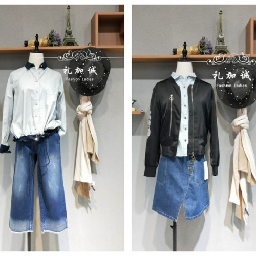 国内品牌索贝17年秋冬新款折扣服装清仓图3