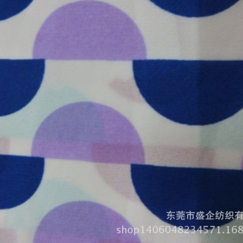SQ065#  2014春夏新品清新服装印花涤纶面料雪纺布料图3