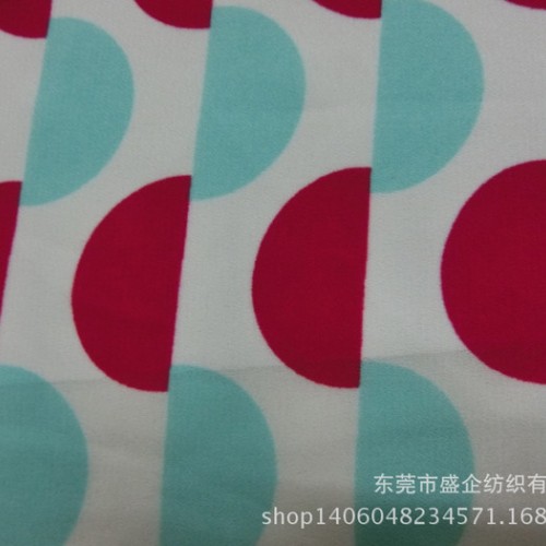 SQ065#  2014春夏新品清新服装印花涤纶面料雪纺布料图2