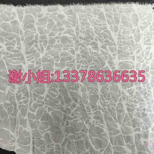 涤纶扩张起皱浆特殊效果印花材料布料面料印刷优惠图1