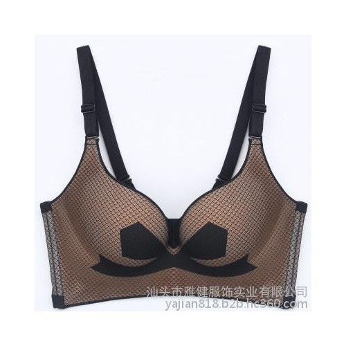 厂家供应 薄款无痕无钢圈文胸 聚拢调整型蝴蝶结文胸 微商加盟代理 批发图5