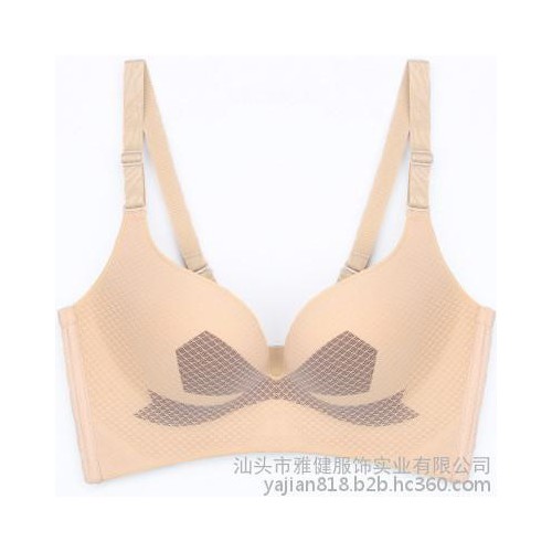 厂家供应 薄款无痕无钢圈文胸 聚拢调整型蝴蝶结文胸 微商加盟代理 批发图7