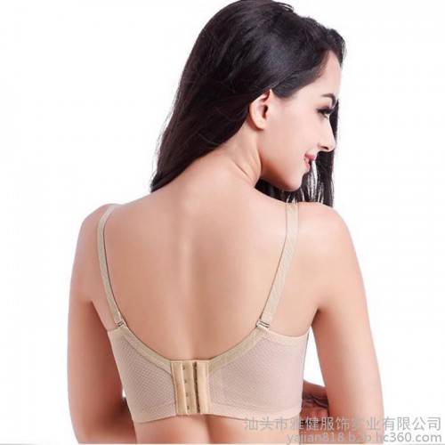 厂家供应 薄款无痕无钢圈文胸 聚拢调整型蝴蝶结文胸 微商加盟代理 批发图2
