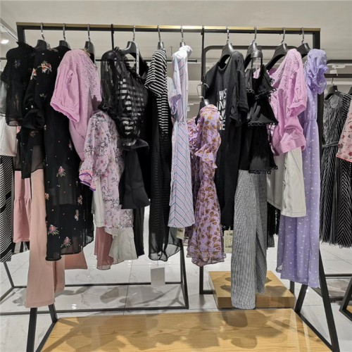 广州三彩名品折扣店女装剪专柜清仓货源尾货服装批发图5