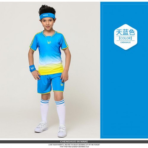 夏令营制服  印LOGO夏令营服装  吸汗不粘身运动服 印LOGO运动服图2