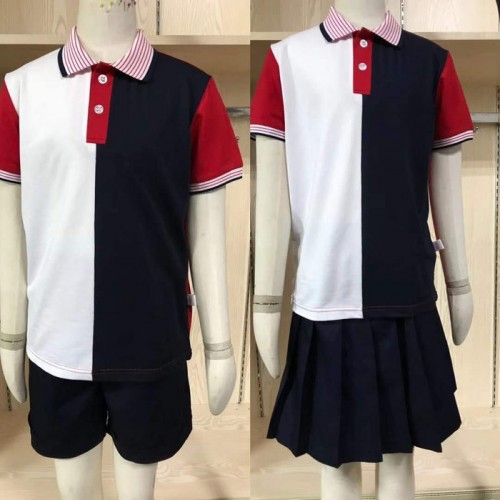 春夏秋冬季校服定做 中小学校服贴牌加工生产 大学运动服套装图2