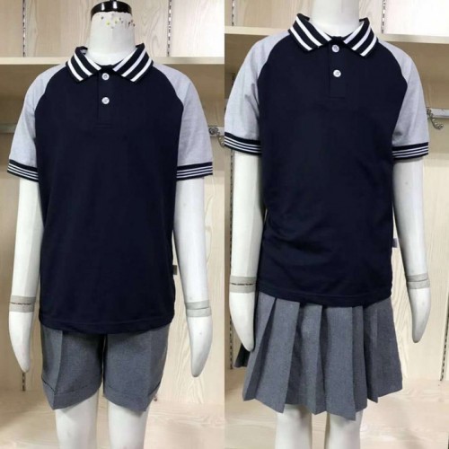 春夏秋冬季校服定做 中小学校服贴牌加工生产 大学运动服套装图5