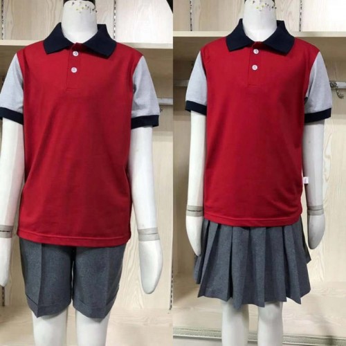 春夏秋冬季校服定做 中小学校服贴牌加工生产 大学运动服套装图4
